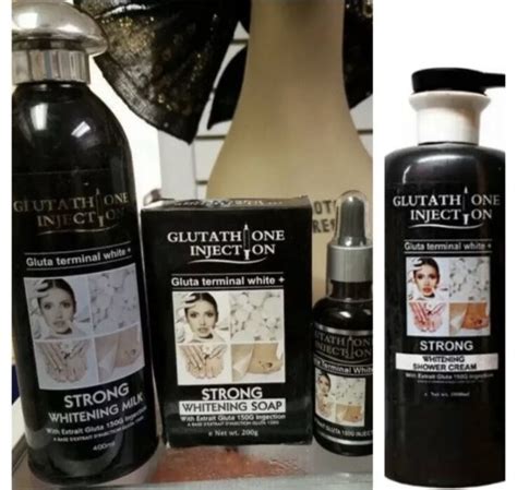 Abebi Glutathione Injection Strong Gluta Terminal Whitening Pcs Set