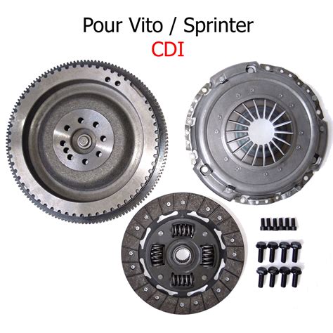 Kupplungssatz Schwungrad Steif F R Mercedes Vito Sprinter Klasse V Cdi