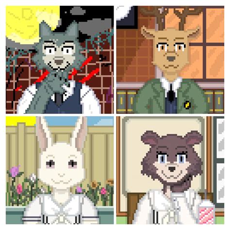 Beastars Pixel By Yoweeeee On Deviantart