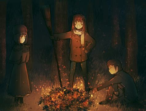 Aozaki Aoko Kuonji Alice And Shizuki Soujuurou Mahou Tsukai No Yoru