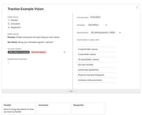 EoS Traction Tools App - Fibery Showcase - Fibery Community