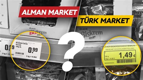 Alman Marketinde Türk Ürünleri Türk Marketinden Daha Ucuz YouTube