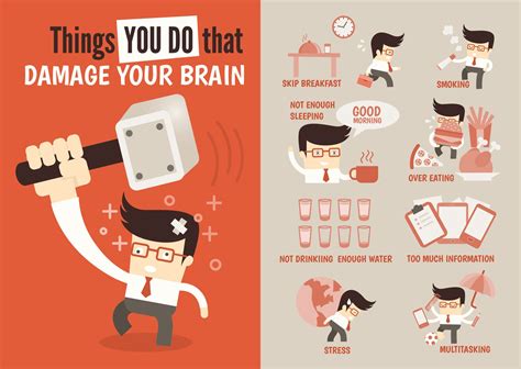 8 Things You Do That Damage Your Brain