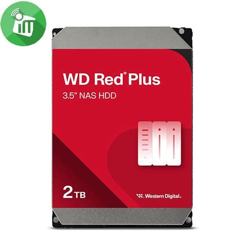 WD Red Plus NAS Sata Hard Drive 2TB Internal IMedia Stores