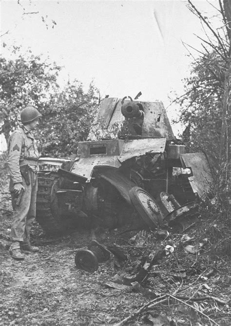 Marder Iii Ausf M Tank Destroyer Taken Out By A Direct Artillery Hit