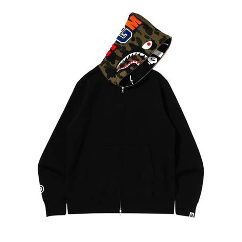 A Bathing Ape Crazy Face Full Zip Hoodie Red 1i80 115 010 Solesense