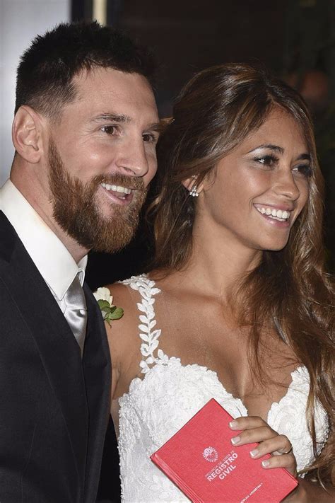 Lionel Messi and His Wife Celebrated Their Wedding Day With Matching ...