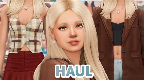 🦋 Maxis Match Cc Finds The Sims 4 Custom Content Haul Cc List Youtube