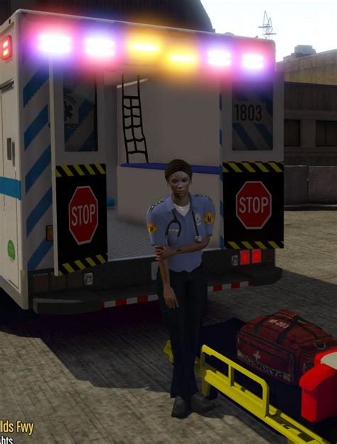 Ems Emt Paramedic Ped Models M F Retexture Fivem Gta Mods