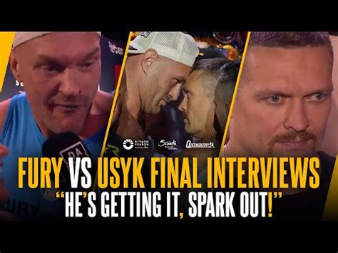 Furys Foul Mouthed Frenzy Leaves Interviewer Speechless Sugar Bert