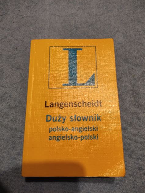 Duzy Slownik Polsko Angielski Angielsko Polski Tarnobrzeg