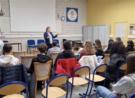 Les Stmg Rencontre Une D Put E Lyc E Sadi Carnot Jean Bertin Saumur