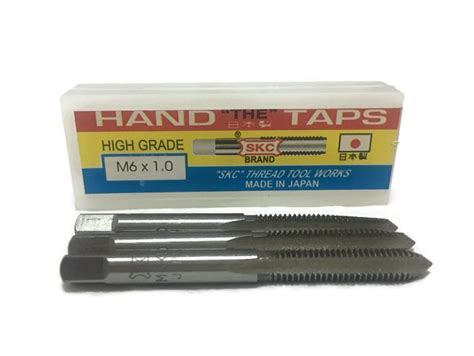 Skc 3 Pc Hand Tap Set M6x10 Made In Japan Lazada Ph