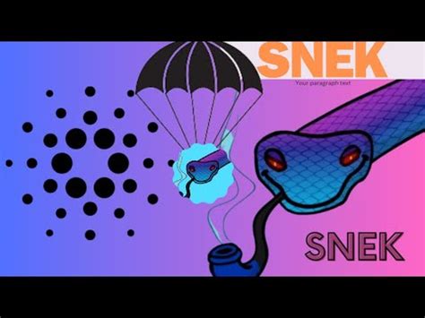 Snek Cardano Meme Snek The Best Meme Coin For Bullish On