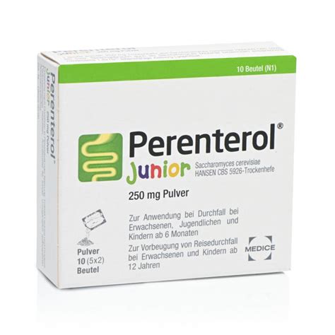 Perenterol Junior 250mg Pulver 10 Stück Sanicare 03920586