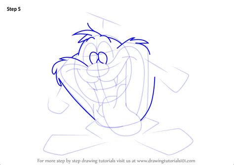 How To Draw Dizzy Devil From Animaniacs Animaniacs Step By Step