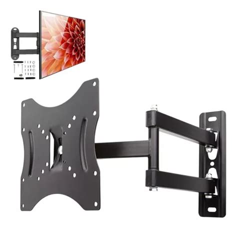 Soporte De TV Con Monitor De Pared Triarticulado Pantalla LCD LED De