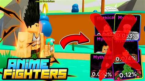 O Video SÓ Acaba Se Eu Pegar Um Mythical No Anime Fighters Simulator