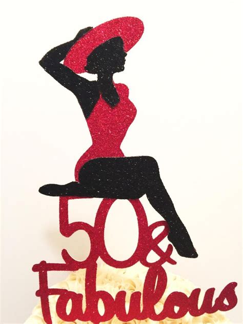 50 Y Fabulous Cake Topper Decoraciones De 50 Cumpleaños Suministros