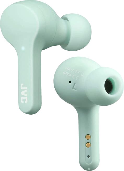 Customer Reviews Jvc Gumy True Wireless Headphones Mint Green Haa Tz