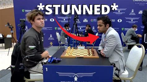 Magnus Carlsen Vs Arjun Erigaisi I World Rapid Chess Championship