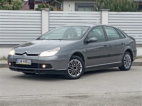 Citroen C5 Lift 1 6 HDI Zadbany Ekonomiczny Sedan Pieszyce