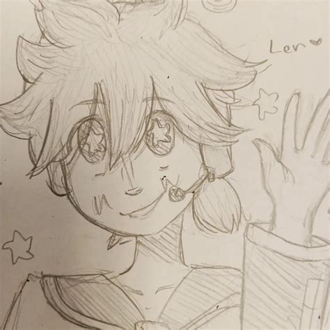 Len fanart! : r/Vocaloid