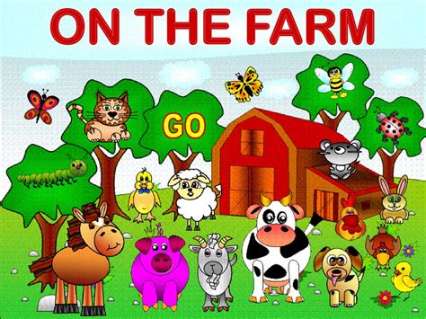 Farm Animals Choose A Tree Online Presentation