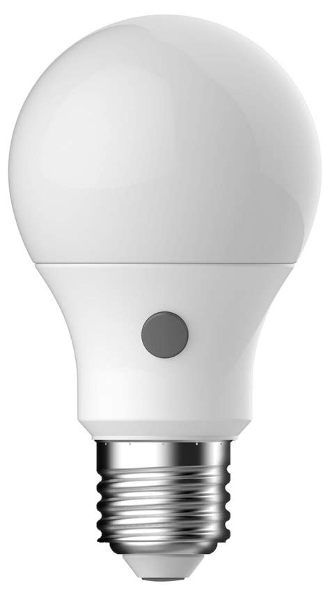 LED lampa sensor och skymningsrelä E27 A60 8 7 W Clas Ohlson