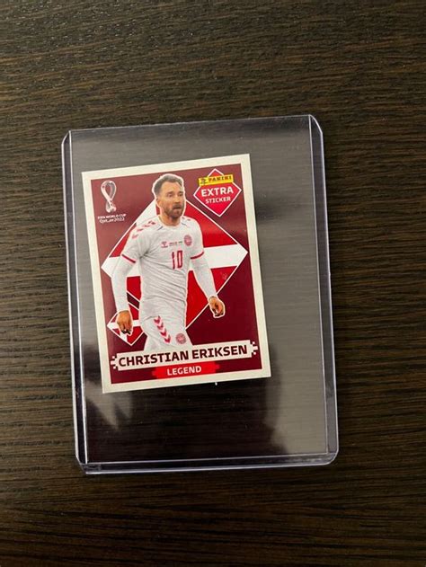 PANINI WM 2022 EXTRA STICKER Christian Eriksen Kaufen Auf Ricardo