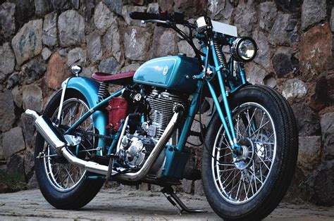 Vintage Royal Enfield Classic 500 By Puranam Designs