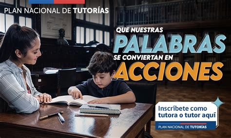 Plan Nacional De Tutor As Que Nuestras Palabras Se Conviertan En