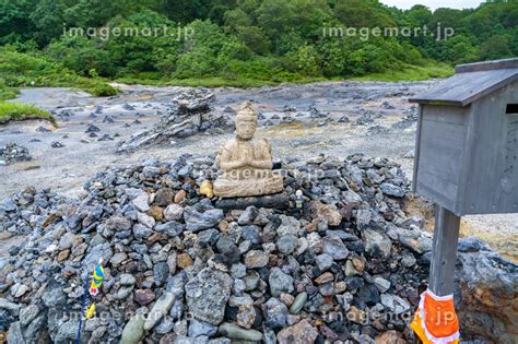 霊場恐山 恐山菩提寺 千手観音（青森県むつ市）の写真素材 229624788 イメージマート