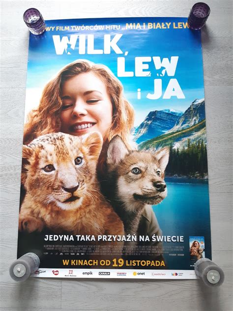 Plakat kinowy z filmu Wilk lew i ja Będzin Kup teraz na Allegro