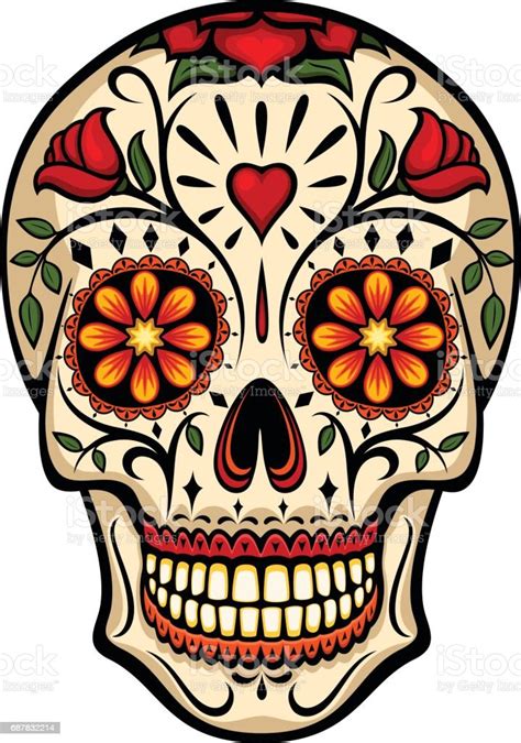 Sugar Skull Stock Illustration Download Image Now Sugar Skull Day