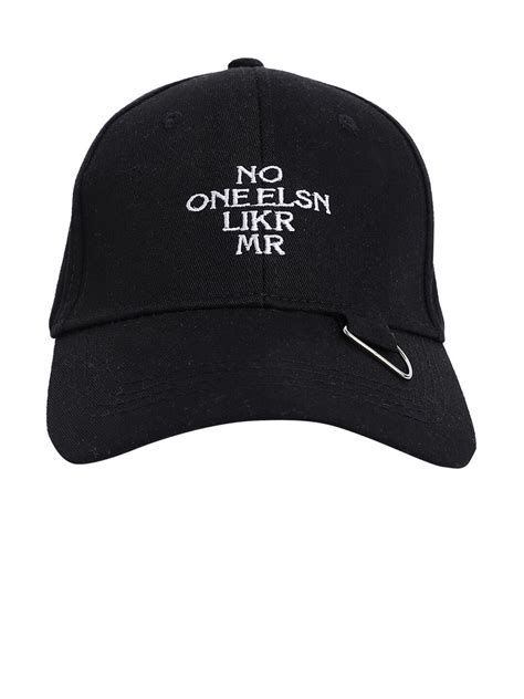 Buy Quirky Unisex Black And White Printed Baseball Cap Caps For Unisex