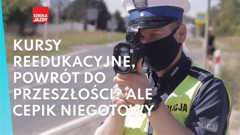 Kursy reedukacyjne powrót do przeszłości Ale CEPIK niegotowy Fakty