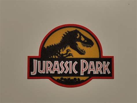 Jurassic Park Wall Art Plate By Reybrond MakerWorld