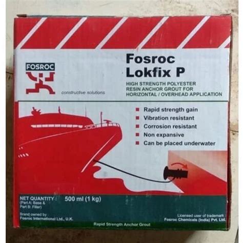 Ml Fosroc Lokfix P Chemicals At Rs Piece New Basti