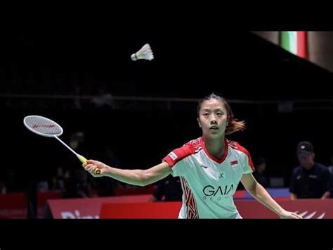 Pornpawee Chochuwong Vs Yeo Jia Min Bwf Badminton Australian Open