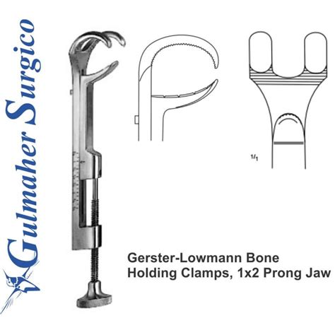 Gerster Lowmann Bone Holding Clamps Orthopedic Instruments