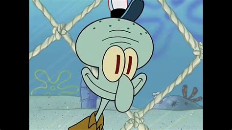 SpongeBob - Squidward Smiles - YouTube