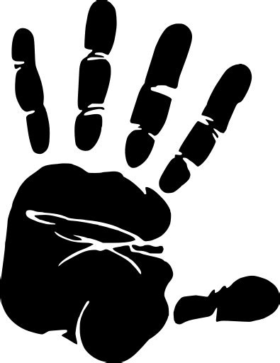 Svg Hand Palm Print Free Svg Image And Icon Svg Silh