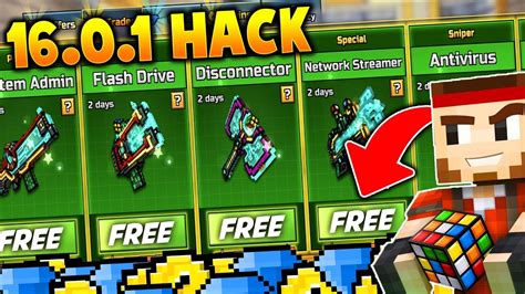 EASY PIXEL GUN 3D 16 1 2 HACK NEW WEAPONS FOR FREE EVERYTHING