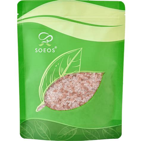 Soeos Himalayan Pink Salt Coarse Pink Salt 453 59 Grams Walmart