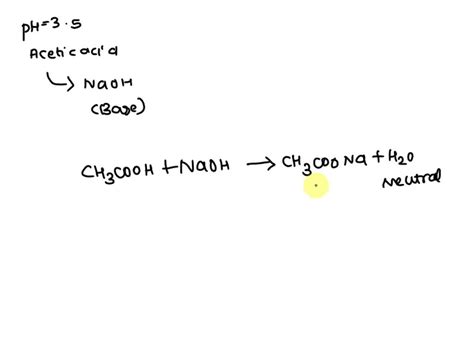 SOLVED In The Titration Of Acetic Acid CH3COOH With Sodium Hydroxide