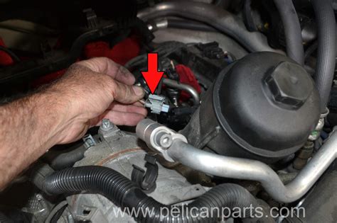 Porsche 997 2 Carrera Oil Pressure Sensor Replacement Pelican