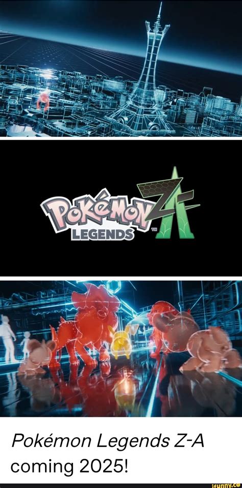 Pokemon Legends Z A Coming Ifunny