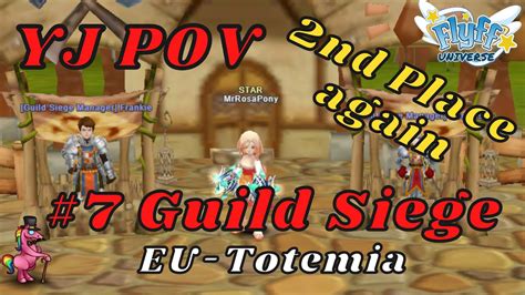 Flyff Universe Guild Siege Yj Pov Guild War Totemia Best