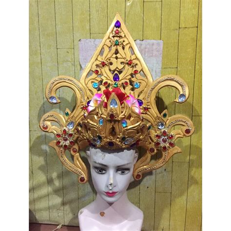 Mahkota Karnaval Mahkota Tari Lazada Indonesia